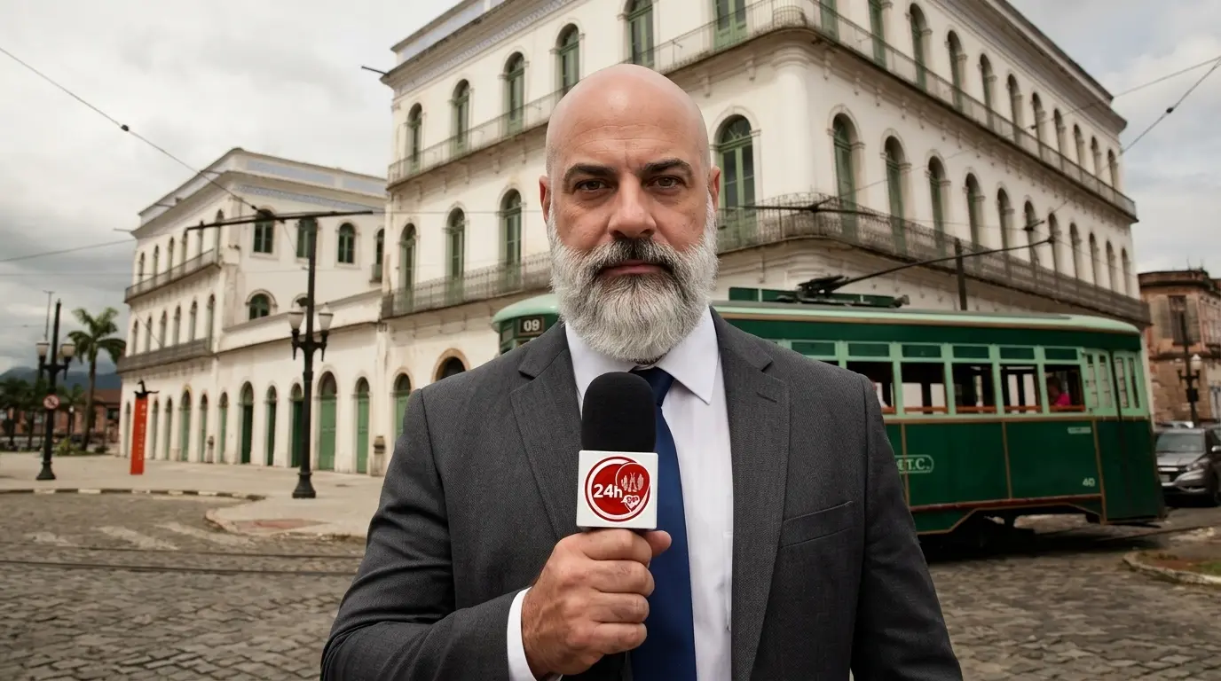 Comitiva suíça discute inovações na Cidade de Santos SP
