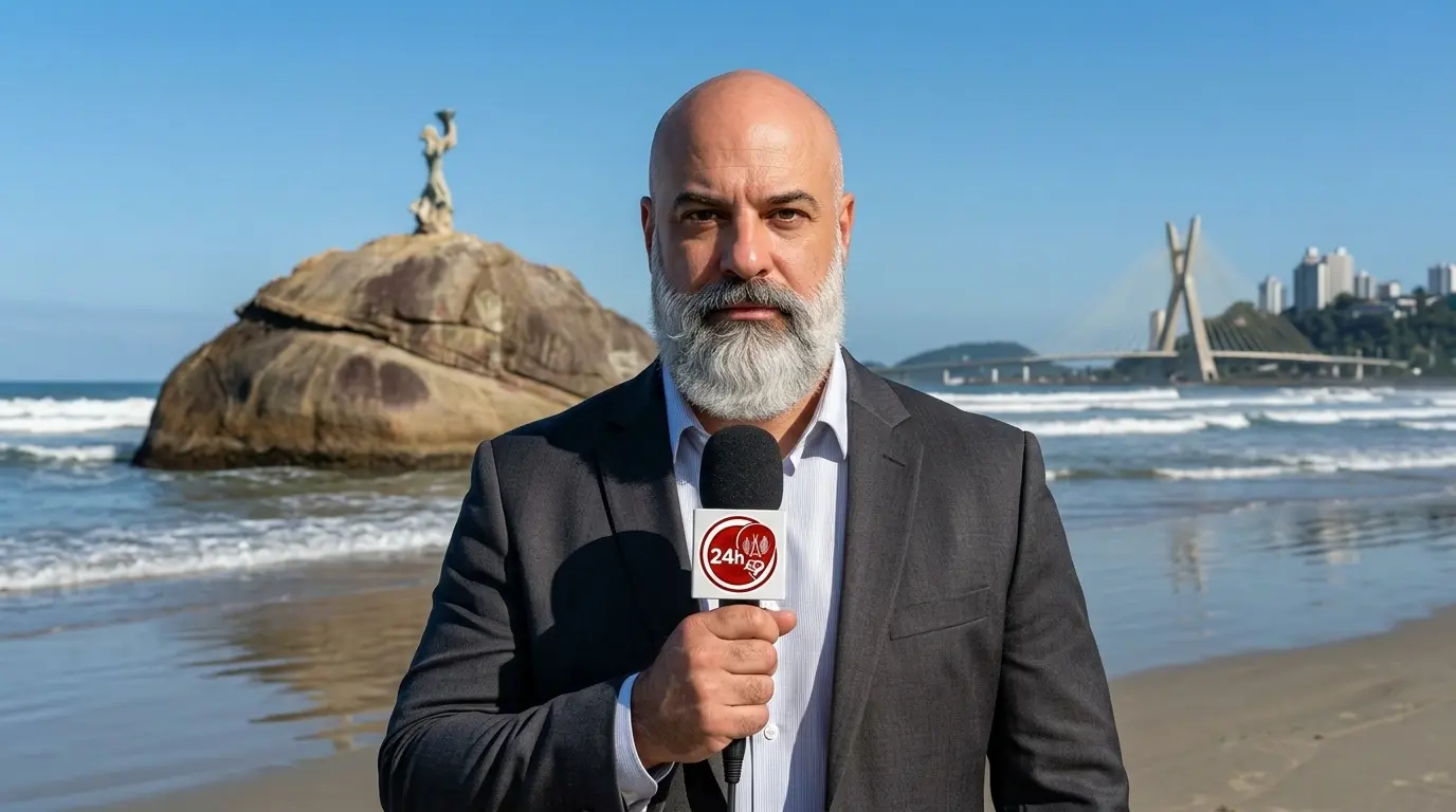 Interdições programadas em ruas da Cidade de Santos SP em 26 de setembro